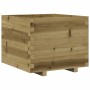 Jardinera madera de pino impregnada 60x60x49,5 cm von , Töpfe und Pflanzgefäße - Ref: Foro24-847362, Preis: 114,96 €, Rabatt: %