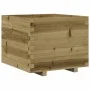 Jardinera madera de pino impregnada 60x60x49,5 cm de , Maceteros y jardineras - Ref: Foro24-847362, Precio: 113,78 €, Descuen...