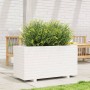 Jardinera madera maciza de pino blanco 90x40x49,5 cm von , Töpfe und Pflanzgefäße - Ref: Foro24-847374, Preis: 136,77 €, Raba...