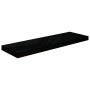 Schwebende Wandregale 4 Stück glänzend schwarz MDF 80x23,5x3,8 cm von vidaXL, Regale und Regale - Ref: Foro24-323774, Preis: ...