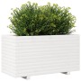 Jardinera madera maciza de pino blanco 90x40x49,5 cm von , Töpfe und Pflanzgefäße - Ref: Foro24-847374, Preis: 136,77 €, Raba...