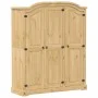 Armario Corona madera maciza de pino 151,5x52x186 cm by , Wardrobes - Ref: Foro24-4012158, Price: 516,72 €, Discount: %
