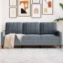Sofá de 3 plazas terciopelo gris oscuro 180 cm de , Sofás - Ref: Foro24-4007635, Precio: 253,07 €, Descuento: %
