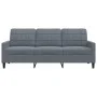 Sofá de 3 plazas terciopelo gris oscuro 180 cm de , Sofás - Ref: Foro24-4007635, Precio: 253,07 €, Descuento: %