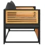 Gartensofa mit massiven Akazienholz-Kissen von , Modulare Sofas für den Außenbereich - Ref: Foro24-367641, Preis: 154,07 €, R...