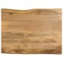 Massivholz-Tischplatte mit natürlicher Kante aus Mangoholz 90x80x2,5 cm. von , Tischplatten - Ref: Foro24-370723, Preis: 90,7...