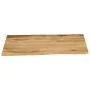 Tablero de mesa borde natural madera maciza mango 90x80x2,5 cm by , Table tops - Ref: Foro24-370723, Price: 90,77 €, Discount: %
