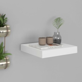 White MDF floating wall shelf 23x23.5x3.8 cm by vidaXL, Shelves and shelves - Ref: Foro24-323802, Price: 19,38 €, Discount: %