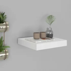 White MDF floating wall shelf 23x23.5x3.8 cm by vidaXL, Shelves and shelves - Ref: Foro24-323802, Price: 19,42 €, Discount: %