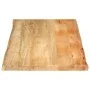 Massivholz-Tischplatte mit natürlicher Kante aus Mangoholz 100x60x3,8 cm. von , Tischplatten - Ref: Foro24-370742, Preis: 106...