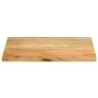 Tablero de mesa borde natural madera maciza mango 80x60x3,8 cm by , Table tops - Ref: Foro24-370740, Price: 78,81 €, Discount: %