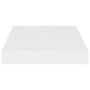 Weißes schwebendes Wandregal aus MDF, 23 x 23,5 x 3,8 cm von vidaXL, Regale und Regale - Ref: Foro24-323802, Preis: 19,38 €, ...