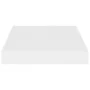 White MDF floating wall shelf 23x23.5x3.8 cm by vidaXL, Shelves and shelves - Ref: Foro24-323802, Price: 19,42 €, Discount: %