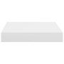 White MDF floating wall shelf 23x23.5x3.8 cm by vidaXL, Shelves and shelves - Ref: Foro24-323802, Price: 19,38 €, Discount: %