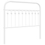 Weißes Metallkopfteil 107 cm von , Kopf- und Fußteile - Ref: Foro24-376679, Preis: 41,21 €, Rabatt: %