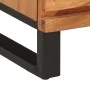 Mesita de noche de madera maciza de acacia 40x34x46 cm de , Mesitas de noche - Ref: Foro24-377468, Precio: 44,94 €, Descuento: %