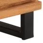 Mesita de noche de madera maciza de acacia 40x34x46 cm de , Mesitas de noche - Ref: Foro24-377428, Precio: 57,25 €, Descuento: %