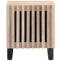 Mesitas de noche 2 uds madera de mango blanqueado 40x34x46 cm by , Nightstands - Ref: Foro24-377423, Price: 74,08 €, Discount: %