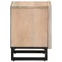 Mesitas de noche 2 uds madera de mango blanqueado 40x34x46 cm by , Nightstands - Ref: Foro24-377423, Price: 74,08 €, Discount: %
