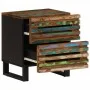 Mesitas de noche 2 uds de madera maciza reciclada 40x34x46 cm de , Mesitas de noche - Ref: Foro24-377435, Precio: 104,25 €, D...