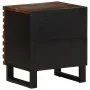 Mesitas de noche 2 uds de madera maciza reciclada 40x34x46 cm de , Mesitas de noche - Ref: Foro24-377435, Precio: 104,25 €, D...
