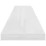 Floating wall shelf 2 pcs glossy white MDF 120x23.5x3.8 cm by vidaXL, Shelves and shelves - Ref: Foro24-323758, Price: 53,20 ...