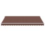 Toldo retráctil manual marrón 450x300 cm by , Awnings - Ref: Foro24-3215629, Price: 399,15 €, Discount: %