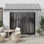 Toldo retráctil manual con LED antracita y blanco 300x250 cm von , Markisen - Ref: Foro24-3216146, Preis: 285,16 €, Rabatt: %