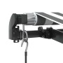 Toldo retráctil manual con LED antracita y blanco 300x250 cm by , Awnings - Ref: Foro24-3216146, Price: 269,12 €, Discount: %