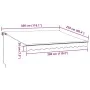 Toldo retráctil manual con LED antracita y blanco 300x250 cm von , Markisen - Ref: Foro24-3216146, Preis: 285,16 €, Rabatt: %