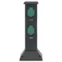 Columna de 4 enchufes de exterior negro y verde 16x16x39,5 cm von , Steckdosen - Ref: Foro24-4010098, Preis: 46,11 €, Rabatt: %