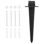 Enchufe de exterior con estaca 2 vías negro verde 15,5x11x24 cm by , wall sockets - Ref: Foro24-4010100, Price: 20,70 €, Disc...