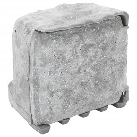 Enchufe de exterior con estaca y sensor de luz look piedra gris von , Steckdosen - Ref: Foro24-4010102, Preis: 55,76 €, Rabat...