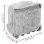 Enchufe de exterior con estaca y sensor de luz look piedra gris von , Steckdosen - Ref: Foro24-4010102, Preis: 55,76 €, Rabat...