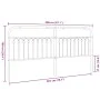 Weißes Metallkopfteil 200 cm von , Kopf- und Fußteile - Ref: Foro24-376687, Preis: 52,04 €, Rabatt: %