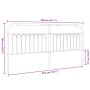 Weißes Metallkopfteil 200 cm von , Kopf- und Fußteile - Ref: Foro24-376687, Preis: 52,73 €, Rabatt: %