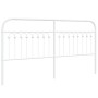 Weißes Metallkopfteil 180 cm von , Kopf- und Fußteile - Ref: Foro24-376685, Preis: 51,81 €, Rabatt: %