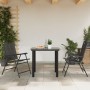 Sillas de jardín plegables 2 uds acero y textileno gris melange by , Garden chairs - Ref: Foro24-360197, Price: 93,96 €, Disc...