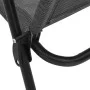 Faltbare Gartenstühle, 2 Stück, Stahl und Textilene, Melange-Grau. von , Gartenstühle - Ref: Foro24-360197, Preis: 99,21 €, R...