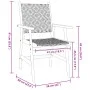 Juego de comedor de jardín 5 piezas madera maciza de acacia de , Conjuntos de jardín - Ref: Foro24-3283576, Precio: 399,13 €,...