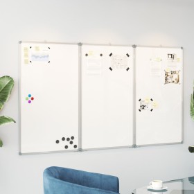 Faltbare magnetische Aluminiumtafel 180x100x1,7 cm von , Ausstellungstafeln - Ref: Foro24-4005363, Preis: 78,57 €, Rabatt: %