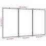 Pizarra magnética plegable aluminio 180x100x1,7 cm de , Paneles de exposición - Ref: Foro24-4005363, Precio: 77,08 €, Descuen...