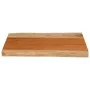 Tablero de mesa rectangular borde natural acacia 60x40x3,8 cm by , Table tops - Ref: Foro24-370632, Price: 61,15 €, Discount: %