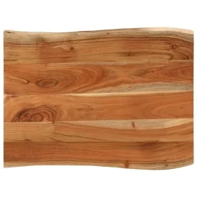 Rechteckiger Tischplatte mit natürlicher Akazienkante 90x60x3,8 cm. von , Tischplatten - Ref: Foro24-370645, Preis: 106,37 €,...