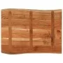 Tablero de mesa rectangular borde natural acacia 90x60x3,8 cm by , Table tops - Ref: Foro24-370645, Price: 106,37 €, Discount: %