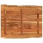Tablero de mesa rectangular borde natural acacia 90x80x3,8 cm by , Table tops - Ref: Foro24-370651, Price: 119,44 €, Discount: %