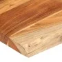 Tablero de mesa rectangular borde natural acacia 90x80x3,8 cm by , Table tops - Ref: Foro24-370651, Price: 119,44 €, Discount: %
