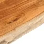 Tablero de mesa rectangular borde natural acacia 90x80x3,8 cm by , Table tops - Ref: Foro24-370651, Price: 119,44 €, Discount: %
