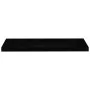 Schwebendes Wandregal aus glänzend schwarzem MDF, 80 x 23,5 x 3,8 cm von vidaXL, Regale und Regale - Ref: Foro24-323772, Prei...