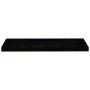 Schwebendes Wandregal aus glänzend schwarzem MDF, 80 x 23,5 x 3,8 cm von vidaXL, Regale und Regale - Ref: Foro24-323772, Prei...